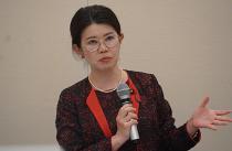 医療機器議連の国光文乃事務局長